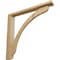 Ekena Millwork 2 1/2"W x 17 3/4"D x 17 1/4"H Reece Shelf Bracket, Cherry BKT02X17X17RECH - alternate 1